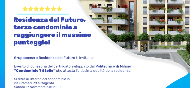Residenza del Futuro, un “condominio stellato”